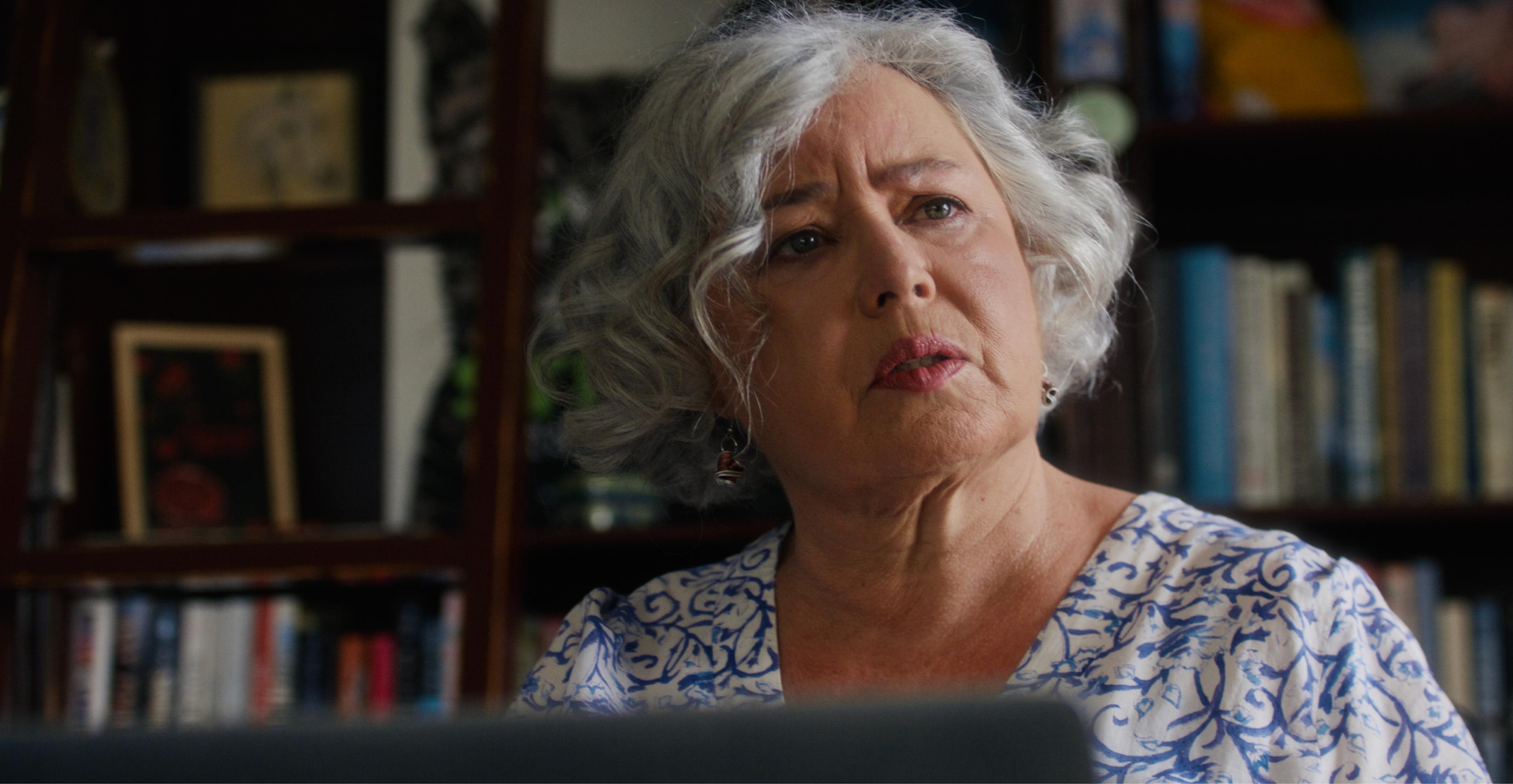 Water activist and blogger Helen Moffet in her office